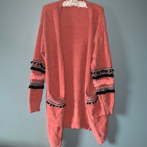 Small/Medium orange cardigan